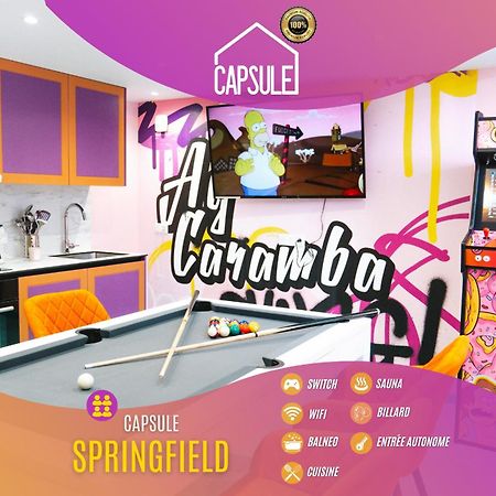 Capsule Springfield - Balneo -Sauna - Billard Дуэ Экстерьер фото